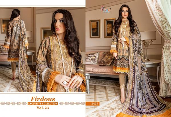 Shree Firdous Exclusive Collection 23 Cotton Pakistani Salwar Suits